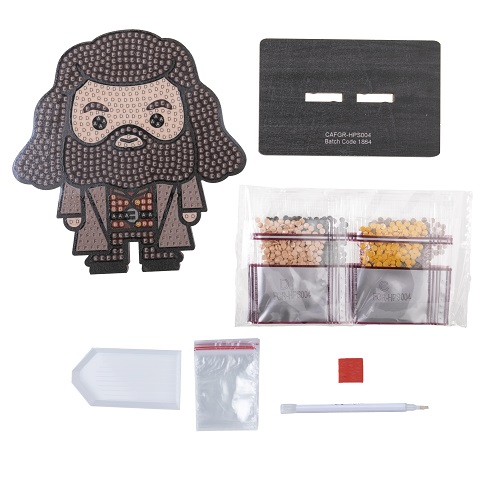 Figúrka Rubeus Hagrid vykladanie z diamantov