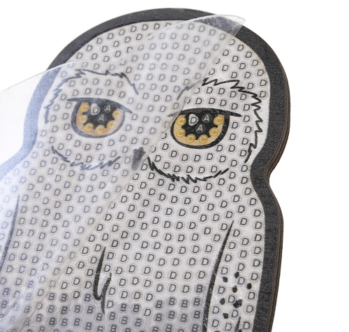 Figúrka Hedwig vykladanie z diamantov