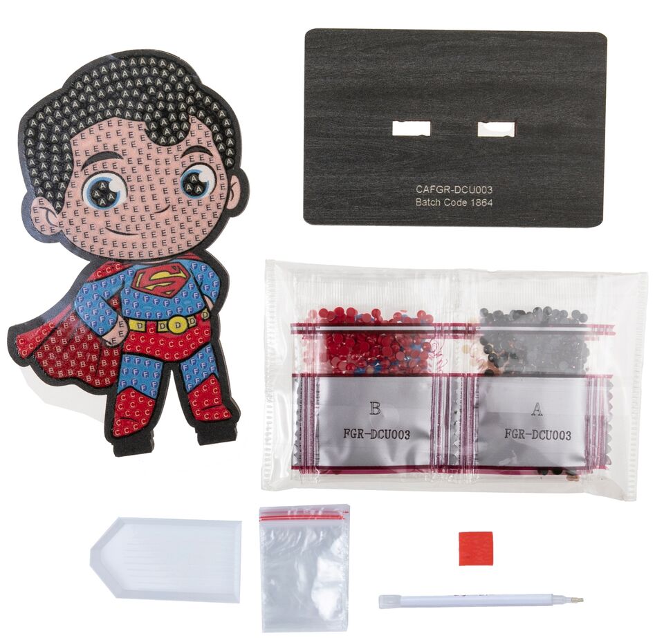 Figúrka Superman DC vykladanie z diamantov