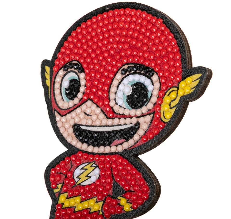 Figúrka Flash DC vykladanie z diamantov