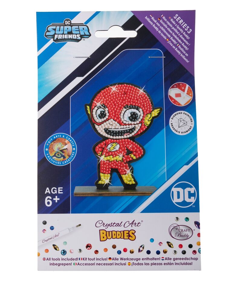 Figúrka Flash DC vykladanie z diamantov