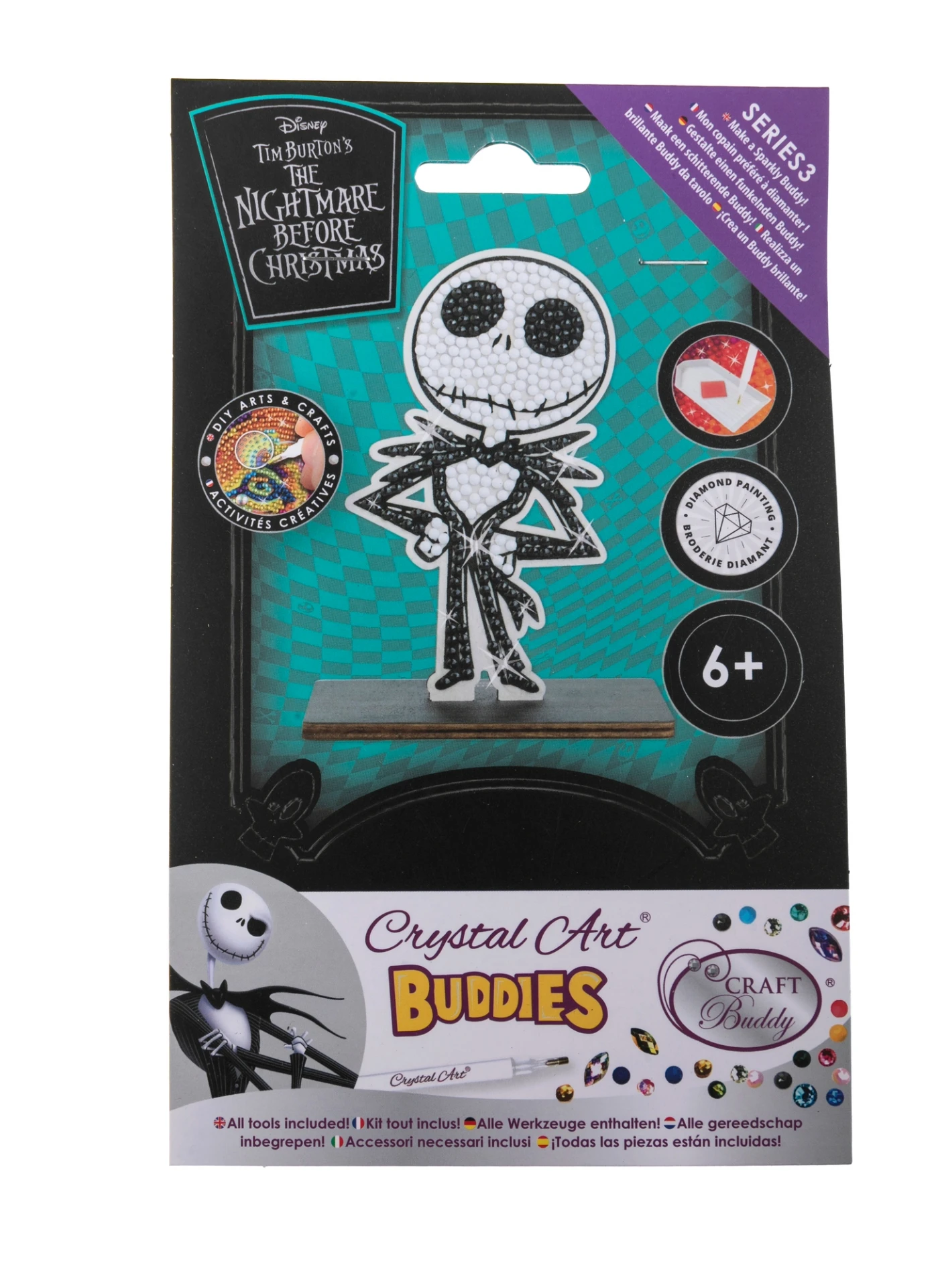 Figúrka Jack Skellington Disney vykladanie z diamantov