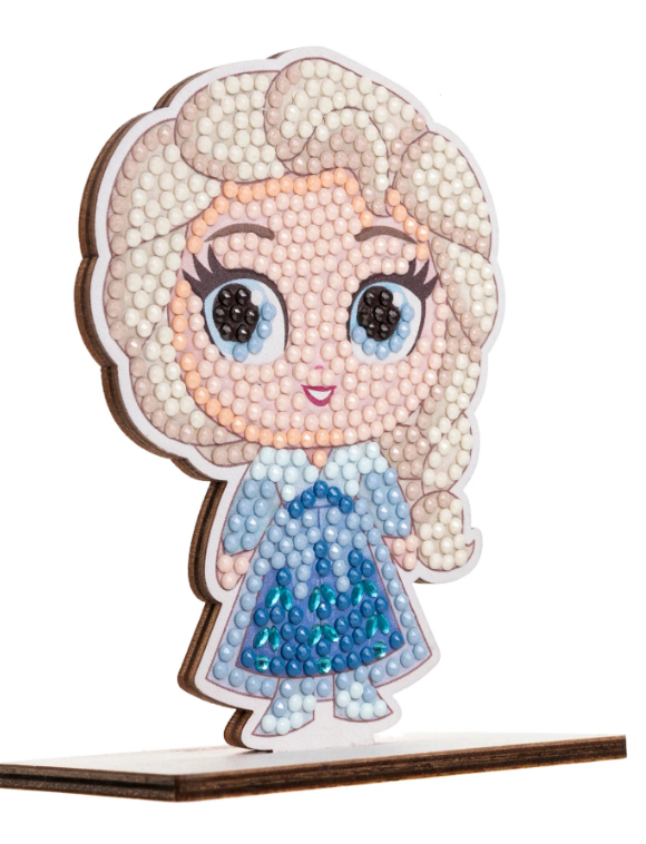 Figúrka Elsa Disney vykladanie z diamantov