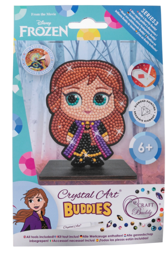 Figúrka Anna Disney vykladanie z diamantov