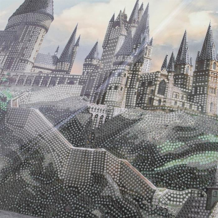 Obraz Rokfortský hrad (40x50 cm) vykladanie z diamantov