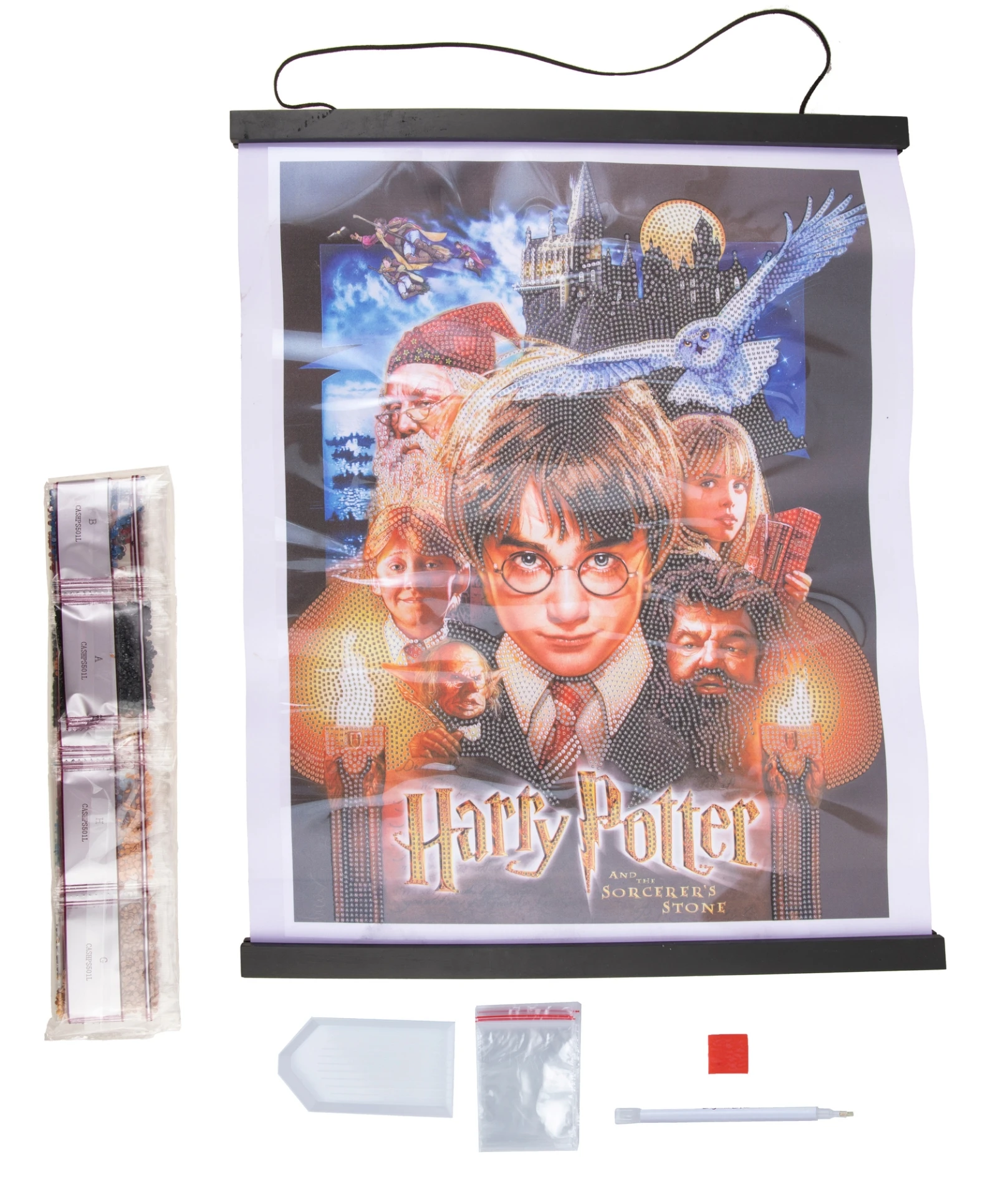 Obraz v lištách Harry Potter (35x45 cm) vykladanie z diamantov