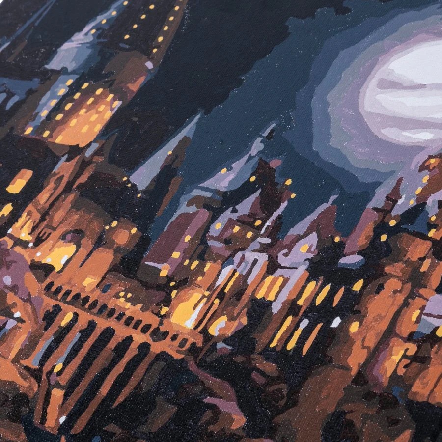 Obraz Magický Rokfort (30x50 cm) maľovanie podľa čísel