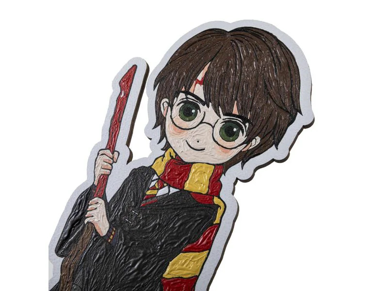 Figúrka Harry Potter XL maľovanie podľa čísel