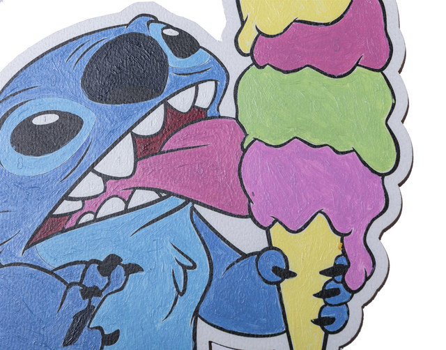 Figúrka Stitch Disney XL maľovanie podľa čísel