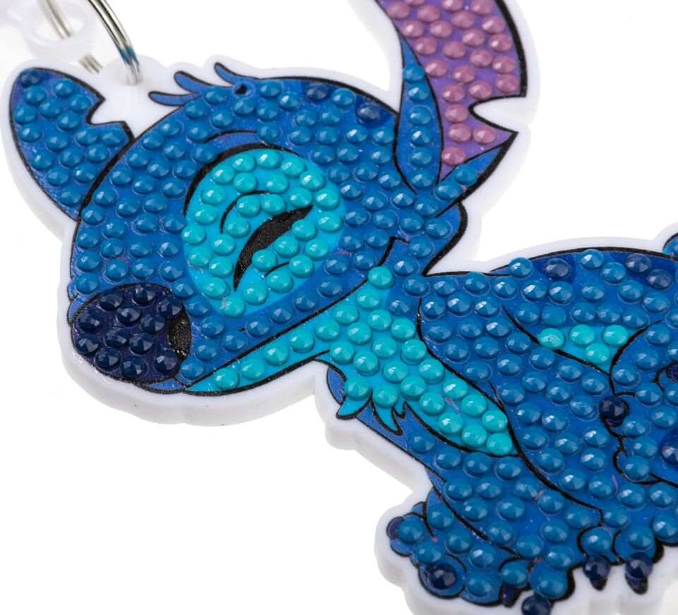 Prívesok na tašku Stitch Disney vykladanie z diamantov