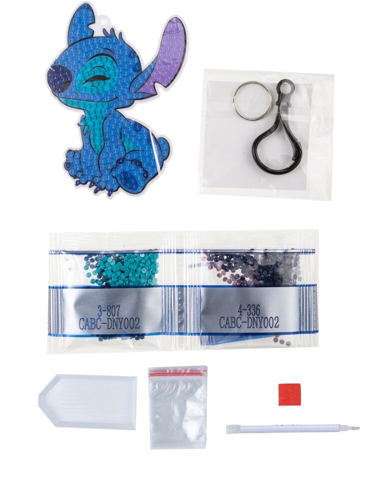 Prívesok na tašku Stitch Disney vykladanie z diamantov