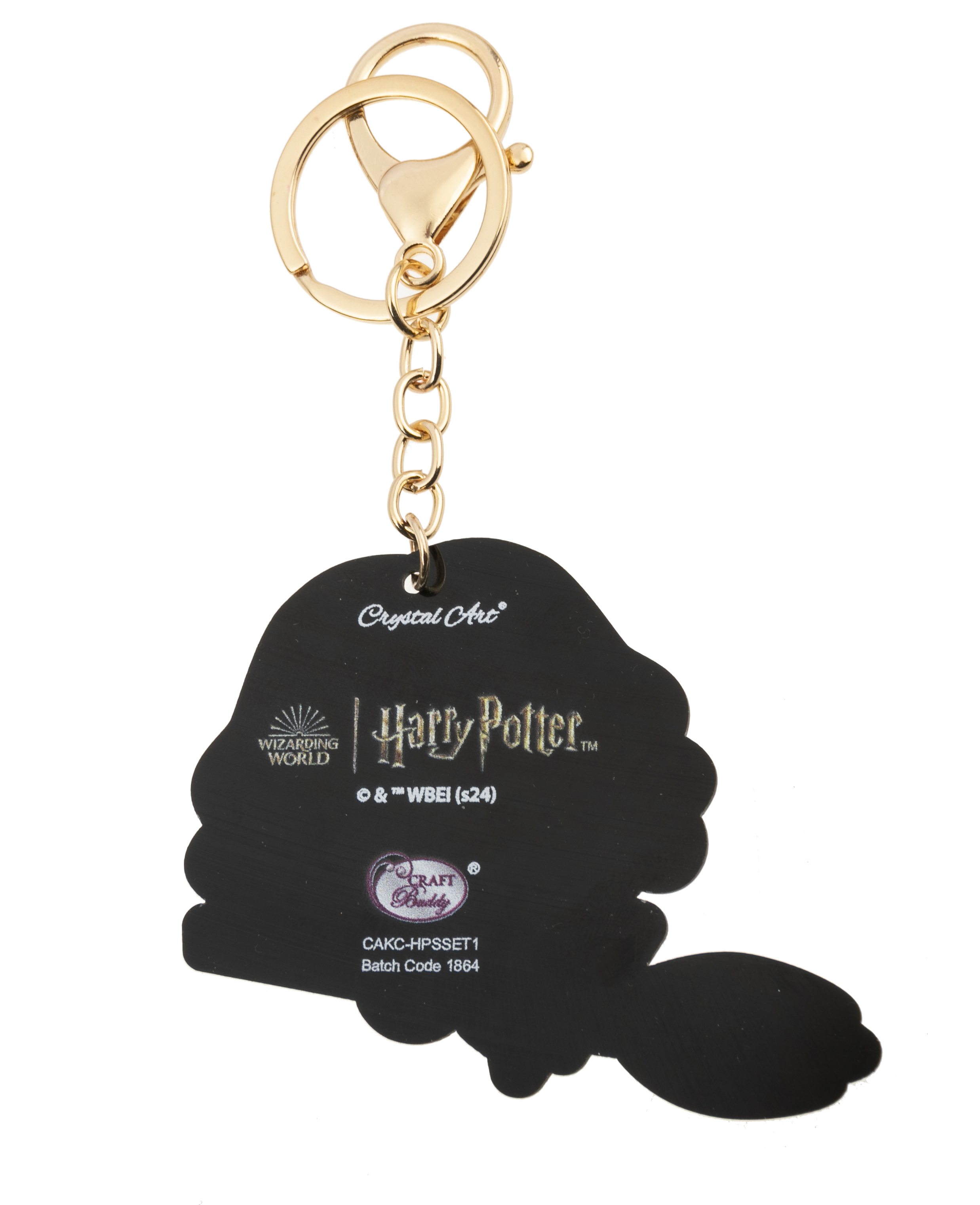 Sada kľúčeniek Harry Potter lietajúci priatelia vykladanie z diamantov