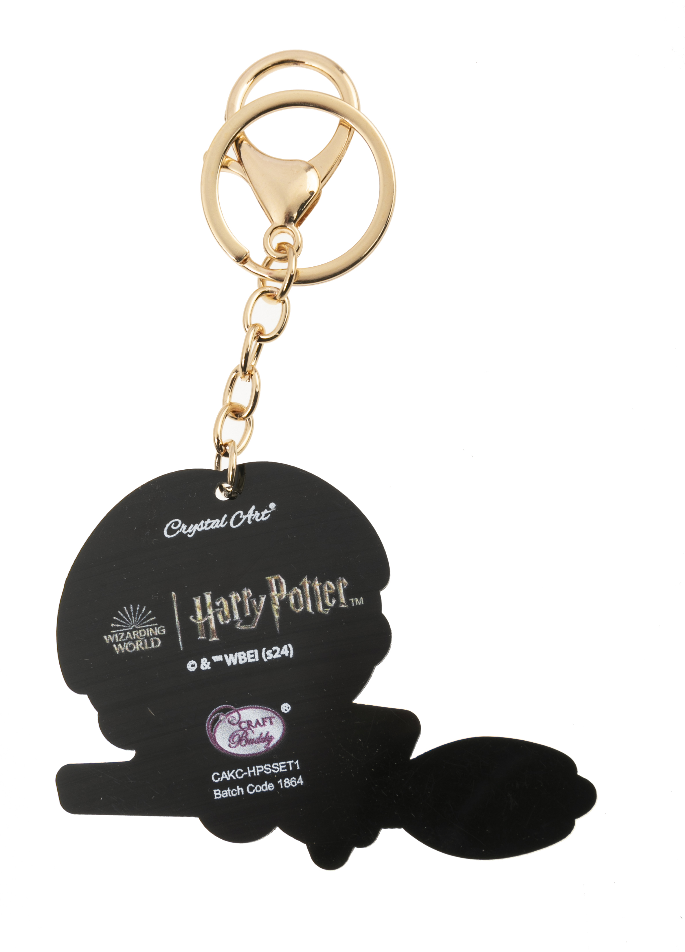 Sada kľúčeniek Harry Potter lietajúci priatelia vykladanie z diamantov