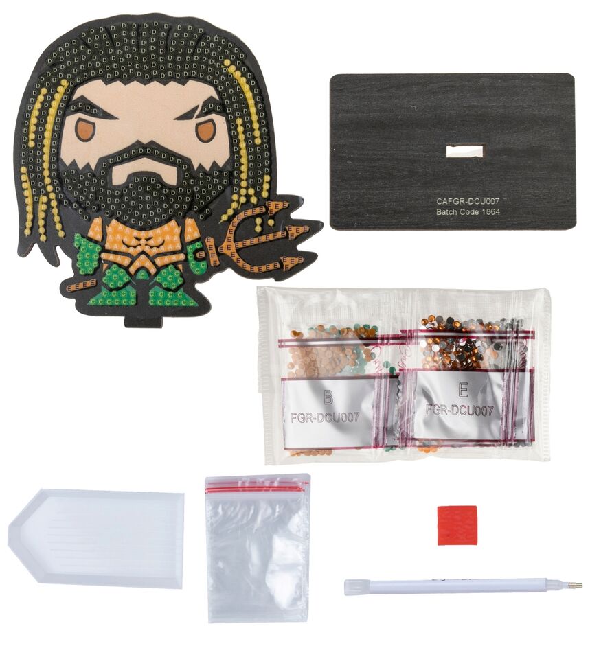 Figúrka Aquaman DC vykladanie z diamantov