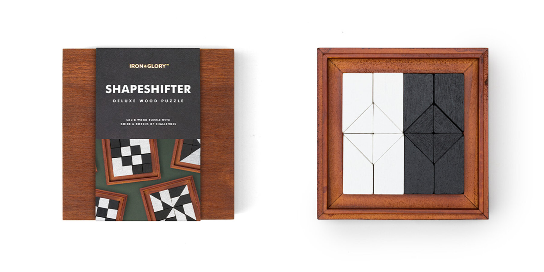 Iron & Glory Tangram puzzle