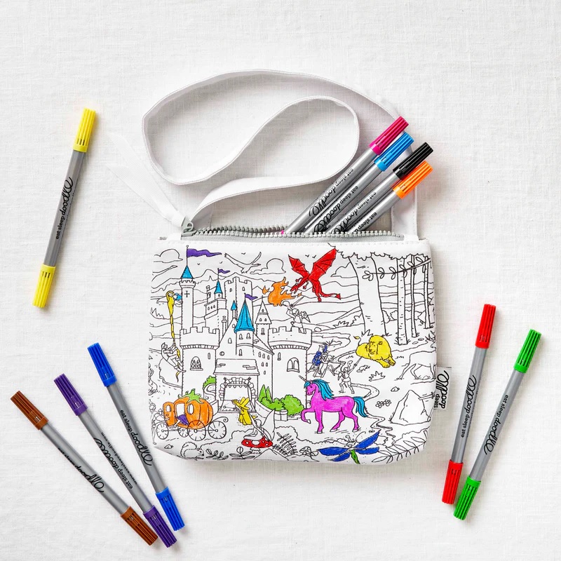 Crossbody kabelka na opätovné maľovanie Rozprávky a legendy