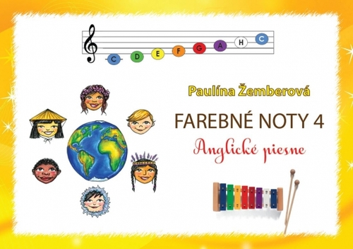 Farebné noty 4 - Anglické piesne - Paulína Žemberová