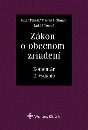 Kniha Zákon o obecnom zriadení