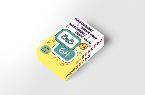 Kniha Násobenie / učenie hrou 4v1