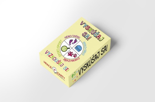 Kniha Vyskúšaj sa! Meno, jedlo, zviera, šport