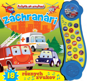 Kniha Príbeh so zvukmi Záchranári 18 rôznych