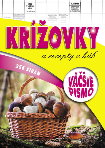 Kniha Krížovky a recepty z húb