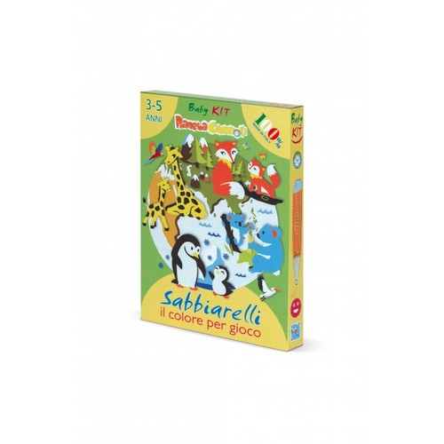 Maľovanie pieskom puzzle Mláďatká