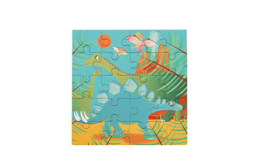 Magnetické puzzle Dinosaury