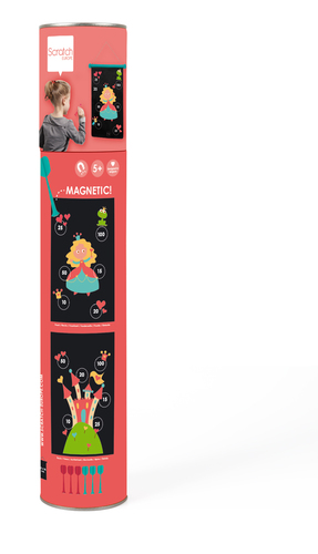 Magnetické šípky Princezná
