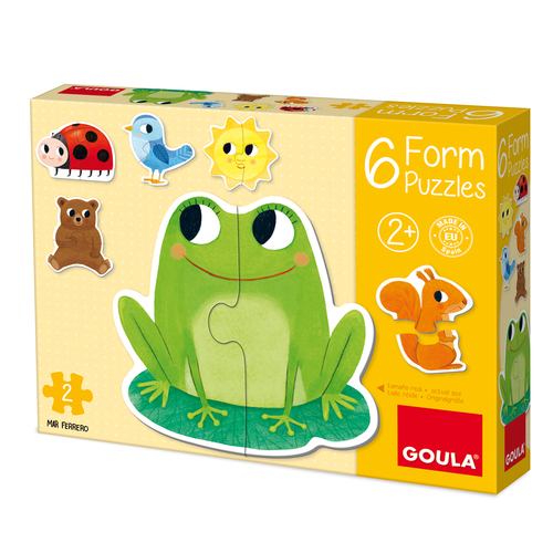 Veľké puzzle Zvieratká 6
