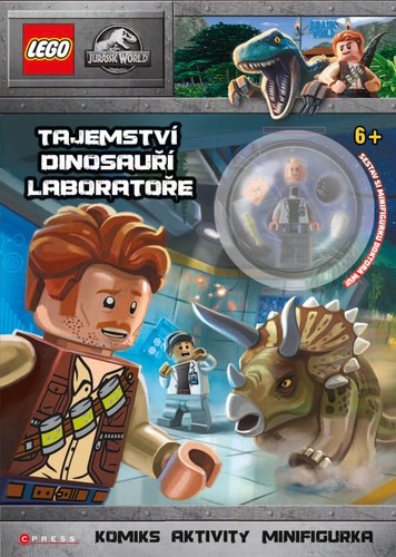 Kniha LEGO Jurassic World Tajemství dinosauří laboratoře - Kolektív autorov