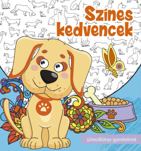 Színes kedvencek - Színezőkönyv gyerekeknek