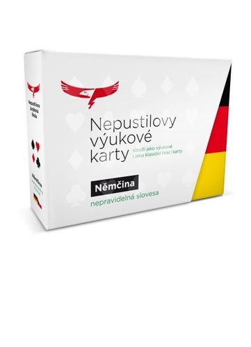 Kniha Nemčina - výukové hrací karty - nepravidelná slovesa - Hana Homoláčová,Jiří Nepustil