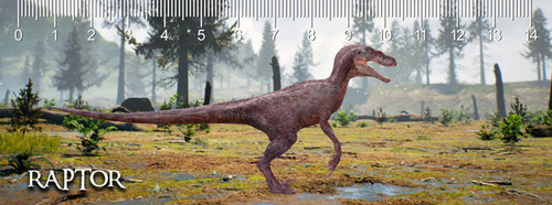 3D pravítko Raptor DEEP