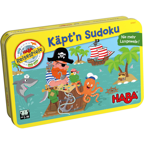 Hra v plechovke Kapitán Sudoku
