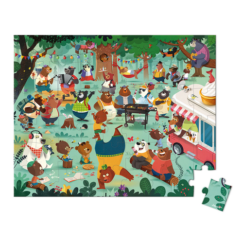 Puzzle Rodina medveďov 54 Janod