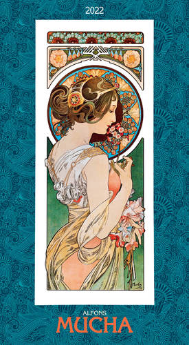 Nástenný kalendár Alfons Mucha 2022
