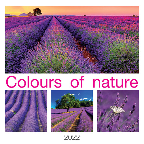 Nástenný kalendár Colours of nature 2022