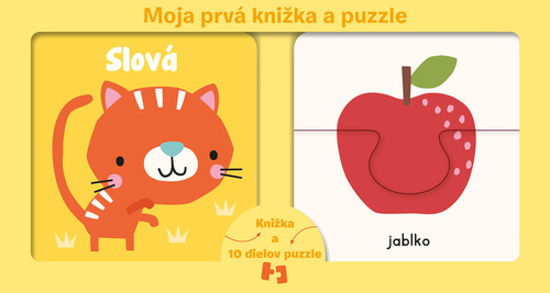 Kniha Moja prvá knižka a puzzle Slová