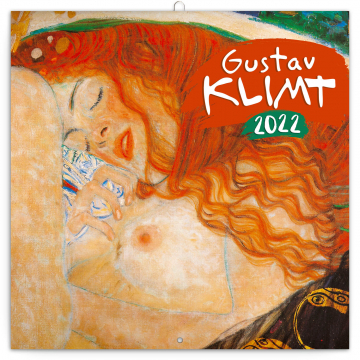 Poznámkový kalendár Gustav Klimt 2022, 30 × 30 cm