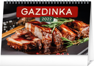 Stolový kalendár Gazdinka 2022 SK, 23,1 × 14,5 cm