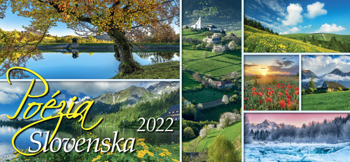 Stolový kalendár Poézia Slovenska 2022