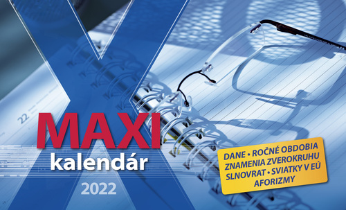 Stolový kalendár  Maxi kalendár 2022