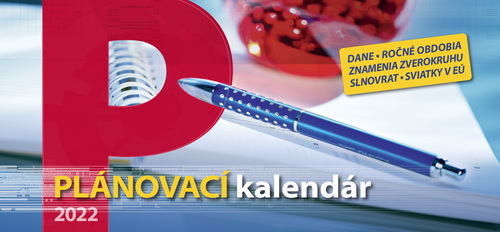 Stolový kalendár  Plánovací kalendár 2022