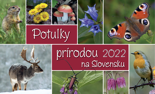 Stolový kalendár  Potulky prírodou na Slovensku 2022