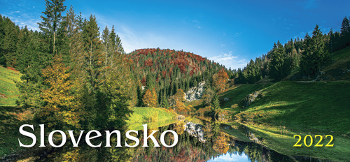 Stolový kalendár  Slovensko stĺpcové 2022