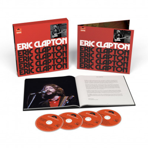 Kniha Clapton Eric - Eric Clapton (Anniversary Deluxe Edition) 4CD