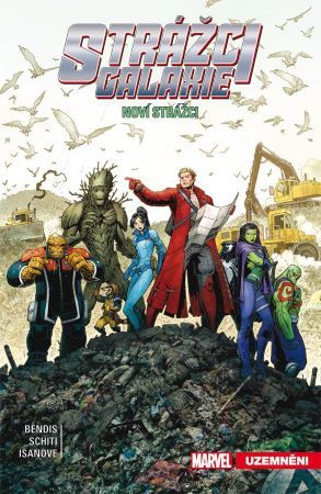 Kniha Strážci galaxie: Noví Strážci 4 - Uzemněni