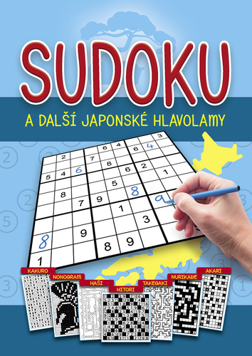 Kniha Sudoku a další japonské hlavolamy