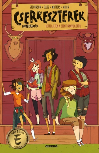 Kniha Cserkeszterek: Rettegjetek a szent nyávogótól - Noelle Stevens,Grace Ellisová,Brooklyn Allen,Shannon Watters,Csilla Kleinheincz